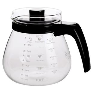 CAFEDEKONA咖啡壶 家用玻璃壶滴漏壶泡茶壶手冲带刻度 分享壶