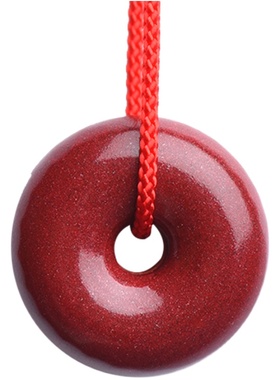 朱砂平安扣挂件宝宝款男女款吊坠