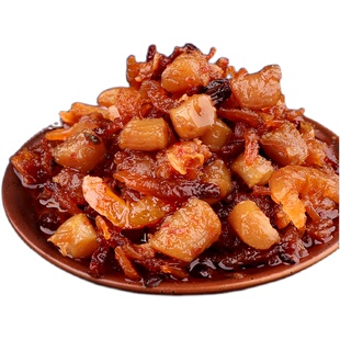 潮汕大妈双雄拌饭虾酱瑶柱虾仁XO酱开胃下饭虾海鲜拌面酱干贝即食