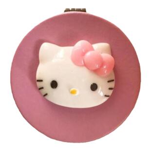 可爱小镜子随身携带可立迷你化妆镜双面学生宿舍高颜值手持折叠镜