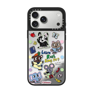 CASETiFiY联名Tipseven韩火火联名功夫小咪苹果17Promax适用iPhone16pro手机壳15plus明星同款14Pro防摔13/12
