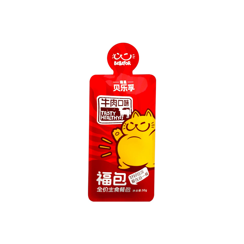 BELEFOR喵星贝乐孚福包猫用全价主食餐包肉酱细腻营养好吸收