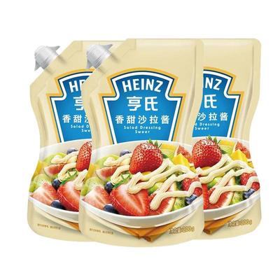 亨氏香甜沙拉酱3袋组合