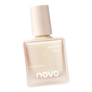 NOVO粉底液遮瑕不易卡粉脱妆自然服帖持久轻薄雾感粉底女干油皮女