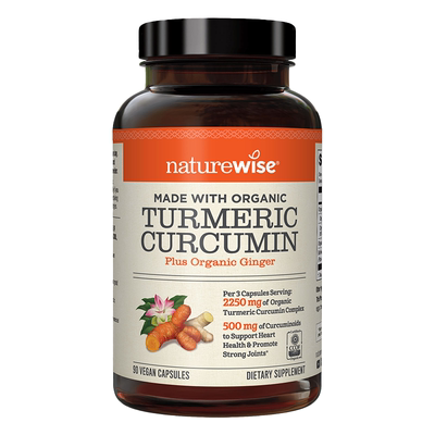 NaturewiseC3姜黄素黑胡椒胶囊