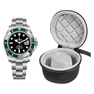 虎炳适用劳力士Rolex手表收纳盒绿水鬼迪通拿潜航者手表包余文乐星期日历机械手表收纳包收纳袋便携手表盒