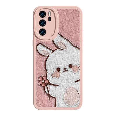 适用oppo可爱小兔子卡通手机壳