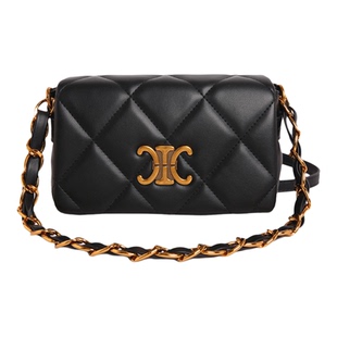 凯旋门包包女2025新款菱格小方包轻奢小众高级感单肩腋下包斜挎包