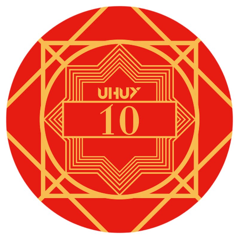 UHUY德州扑克陶瓷筹码定制套装