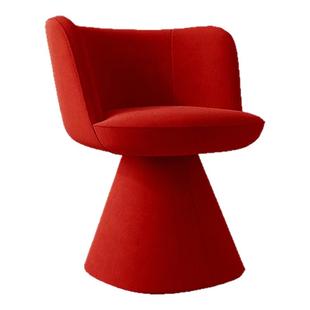 意式化妆凳轻奢高级感主卧室梳妆台椅子女生旋转餐椅衣帽间沙发凳