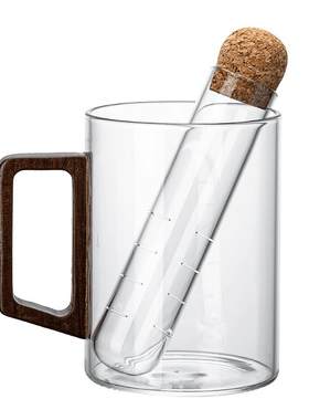 茶漏玻璃茶滤茶水分离过滤神器
