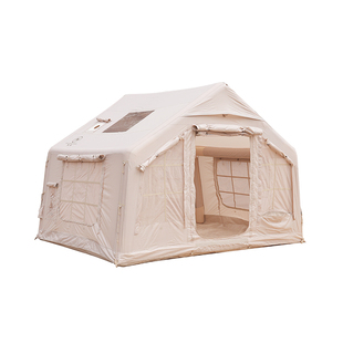 酷迪coody8㎡充气帐篷秋冬户外野营过夜抗风防雨保暖沙滩帐篷小屋