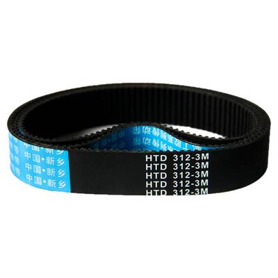 橡胶同步带皮带齿形126.4MXL 127.2MXL 128MXL 128.8MXL 129.6MXL