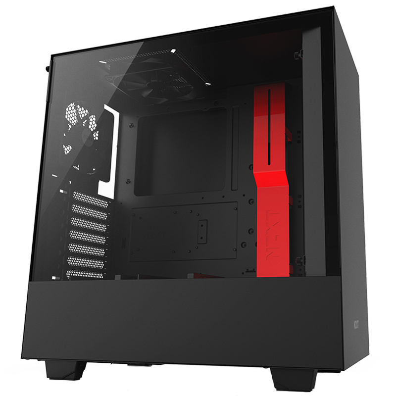 恩杰NZXT H5Flow/H7Flow/RGB DIY电脑主机箱ATX台式侧透H9Flow