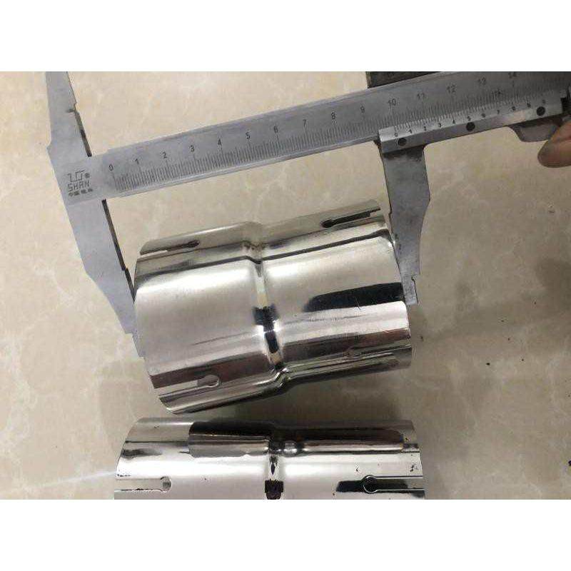 JOKO汽车排气转接变径/套接头不锈钢排气管改装配件卡箍接头套筒