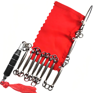 纯不锈钢九节鞭枣核鞭七节鞭十三节鞭武术表演训练鞭实战鞭防身鞭