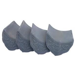 合成树脂瓦配件仿古滴水檐屋檐边沿瓦吊檐瓦檐口瓦槽滴水板花边条