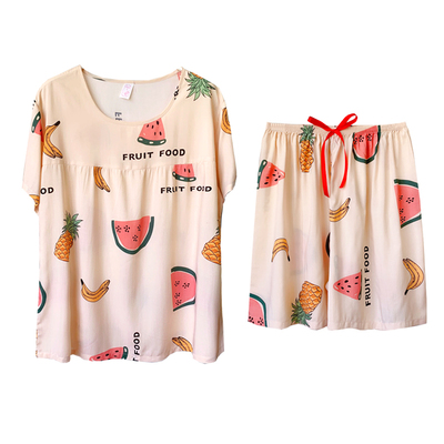 棉绸夏季女士短裤韩版薄款家居服