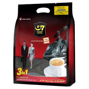 越文版正品越南进口G7速溶咖啡三合一咖啡粉800g50小包浓郁醇香