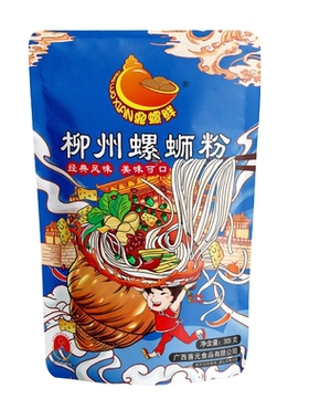 鼎螺鲜螺蛳粉老牌原味305g袋装柳州螺狮粉酸辣劲爽地道风味宵夜