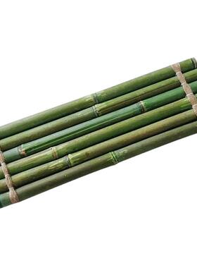 鱼缸流水板 竹排竹垫配件竹子装饰diy摆件不可漂浮竹排陶瓷流水器