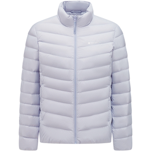 坦博尔25年秋季新款羽绒服女士短款轻薄修身显瘦保暖运动防护外套