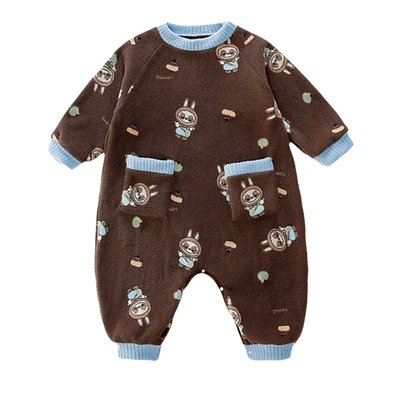 男童连体睡衣冬季法兰绒儿童珊瑚绒睡袋防踢被爬爬服宝宝保暖睡衣