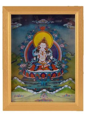 藏式金刚萨埵相框氛围灯画