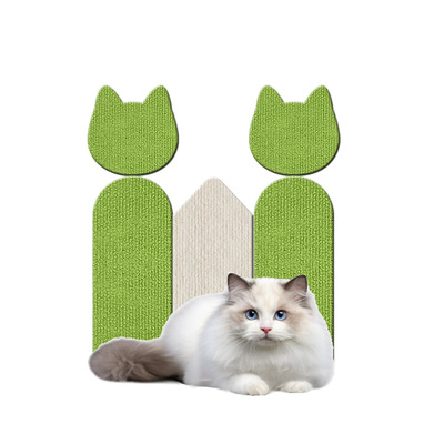 自粘可爱耐磨猫抓墙贴猫抓板