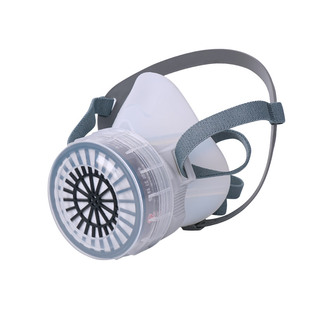 防毒面具防工业粉尘打药喷漆专用打磨化工放毒氧气过滤式防护面罩