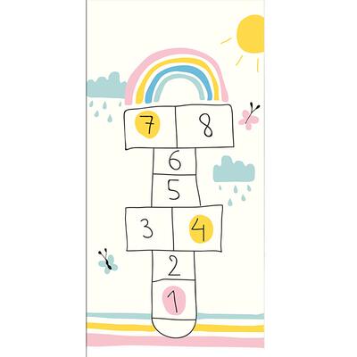 儿童房幼儿园跳房子地毯地垫