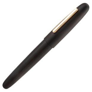 败家实验室金豪9056木杆钢笔复古经典黑檀木胡桃木笔杆书写签字