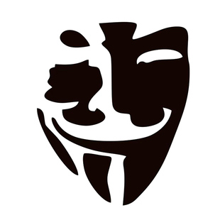 V字仇杀队贴纸反光车身装饰贴面具脸V怪客匿名者漫画卡通行李箱贴