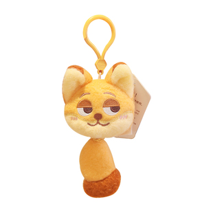 可爱疯狂动物城玩偶挂件公仔兔子警官朱迪尼克狐毛绒玩具包包挂饰