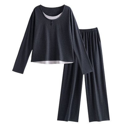 睡衣女秋冬季保暖德绒高级感外穿