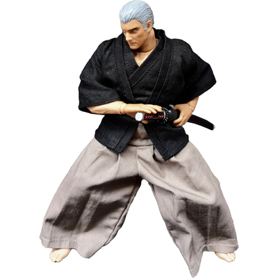 武士可动人偶1/12古装兵人