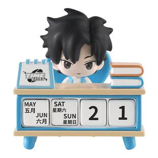 正版时光代理人历桌面盲盒手办周边日历摆件可爱玩偶创意生日礼物