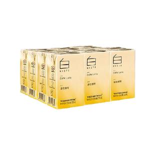 together/牵手拿铁常温即饮咖啡250ml*12盒下午茶咖啡提神饮料