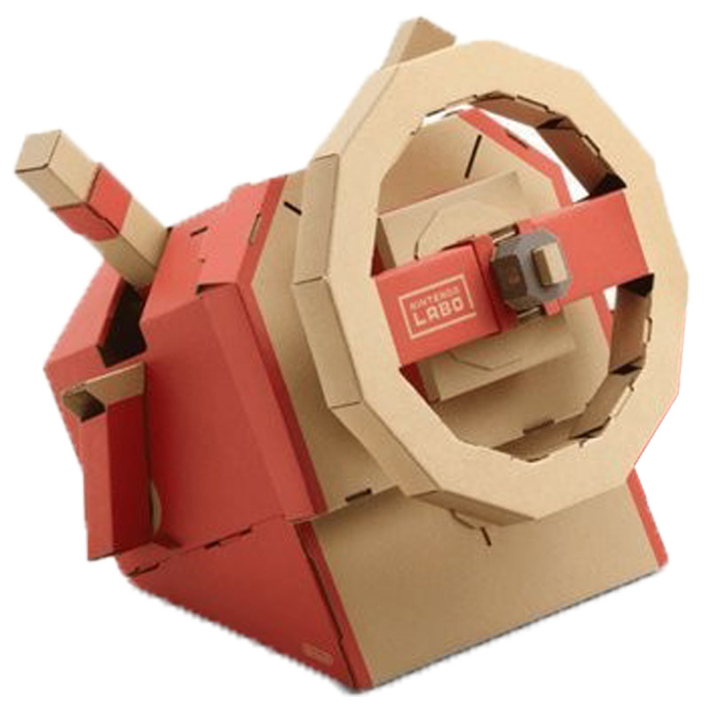 任天堂 switch Labo 五合一机器人驾驶套件 VR眼镜纸盒游戏