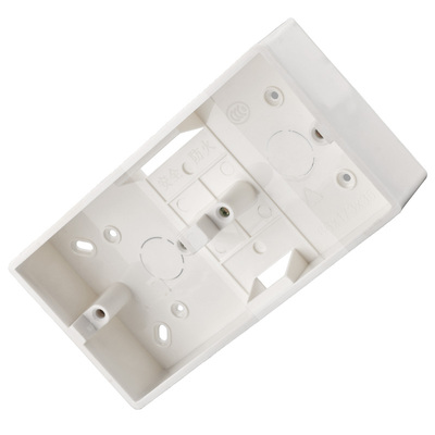 86型双联国际电工超薄明装底盒