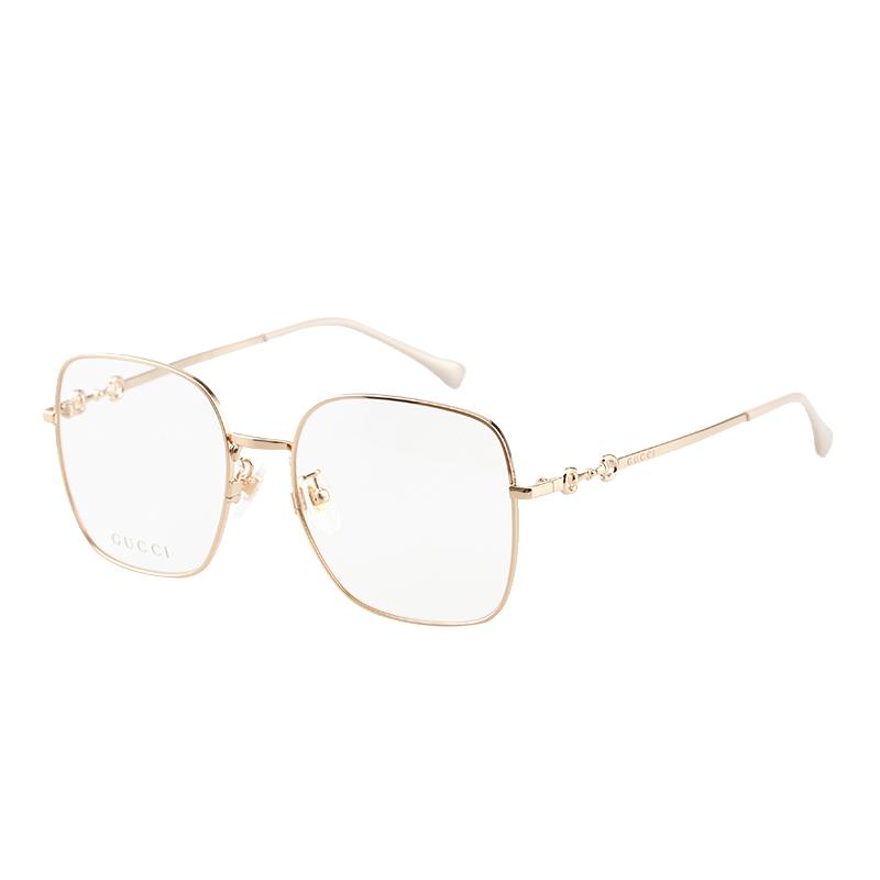 GUCCI古驰眼镜架金属方框