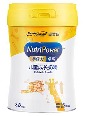 美赞臣学优力卓高儿童奶粉700g*6