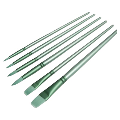 美术水粉画笔套装水彩尼龙毛油画