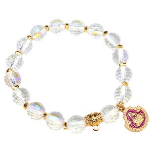 泰国佛牌手链手串水晶手链吸米星钱袋子刻面切面手绳符文配饰