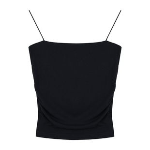 MULVAN 内搭好手 白色带胸垫吊带背心女夏外穿气质修身无袖上衣