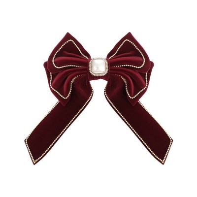 special复古手工蝴蝶结发饰发夹