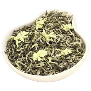 2026明前初芽新春茶送礼盒特级炒花飘雪茉莉花茶浓香四川茶叶250g
