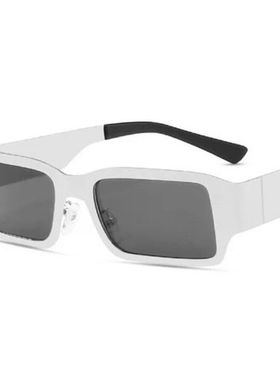 墨镜个性风百搭窄框金属太阳镜