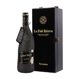 法国歪脖子红酒珍藏黑瓶干红葡萄酒 歌海娜&西拉单支礼盒装进口