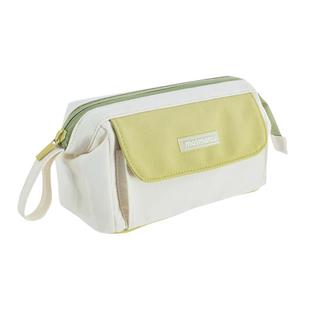 晨光masmarcu大容量笔袋男女生2025新款高颜值ins风文具盒简约小众不撞款初高中生铅笔盒多功能网红学霸痛包